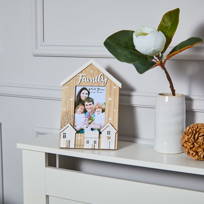 Family Wooden 4" x 6" Photo Frame